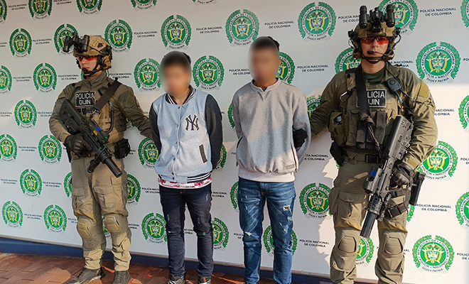 Caen en Bogotá presuntos responsables del homicidio de varios integrantes de la Fuerza Pública.