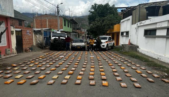 Incautan kilos de marihuana en Nariño