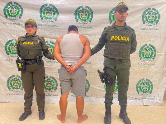 Capturado por el delito de violencia intrafamiliar