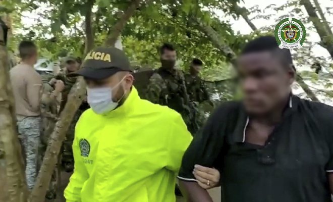 Capturados ‘Carro Loco’ y ‘Chester’, cabecillas de importancia para Otoniel. 
