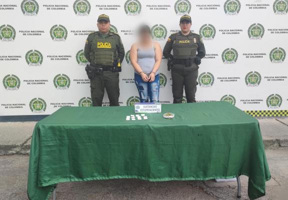 capturada con 12 dosis de clorhidrato