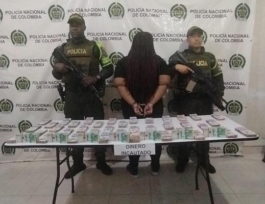 capturada en flagrancia