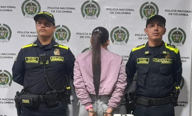 Mujer fué capturada en Villamaría por robar elementos evaluados en 150000