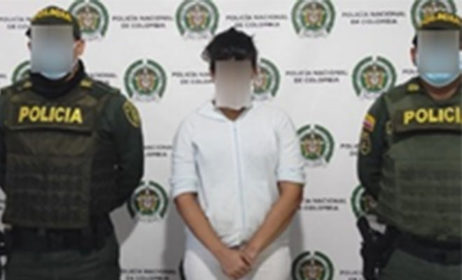 Capturada por Concierto para delinquir