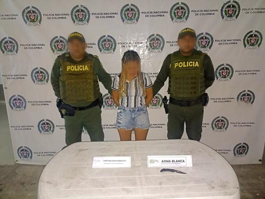 Mujer de 20 años fue capturada luego de quitarle la vida a su compañero sentimental