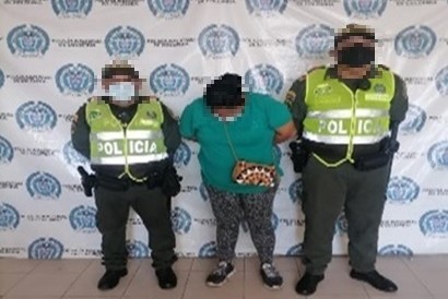 Capturada hurtando en el Centro Comercial Megamall