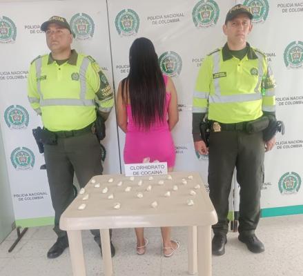 Capturada una mujer con 380 gramos de clorhidrato de cocaína