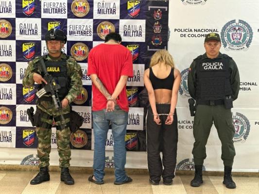 El grupo GAULA Quindío logra la captura de dos personas y la aprehensión de un adolescente por varios delitos