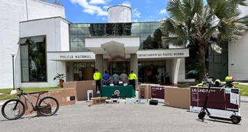 Entre los capturados hay una mujer