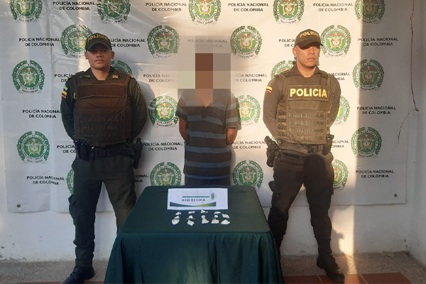 El estupefaciente incautado fue sacado de las calles y lejos de los jóvenes estudiantes de El Carmen de Bolívar, Mompox y Magangué. 