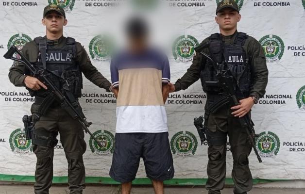 Cayó alias ‘Chamorro’ quien sería el dinamizador de extorsiones y de cometer varias acciones delictivas. 