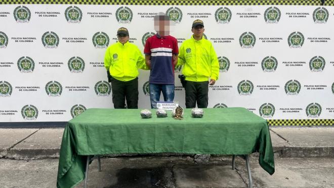 Capturado cuatro sujetos lanzando dosis de droga al interior de la Cárcel y Penitenciaria de Media Seguridad de Tuluá