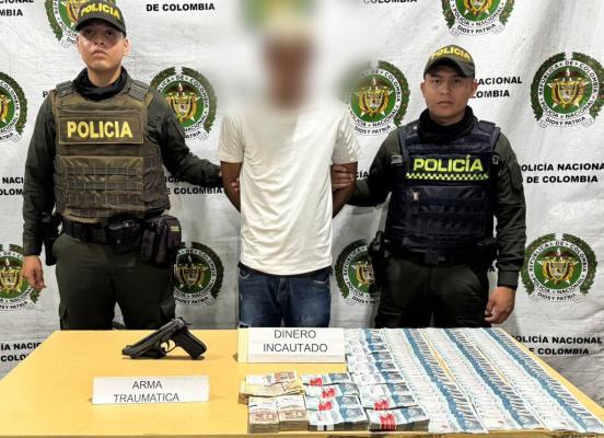 capturado en flagrancia