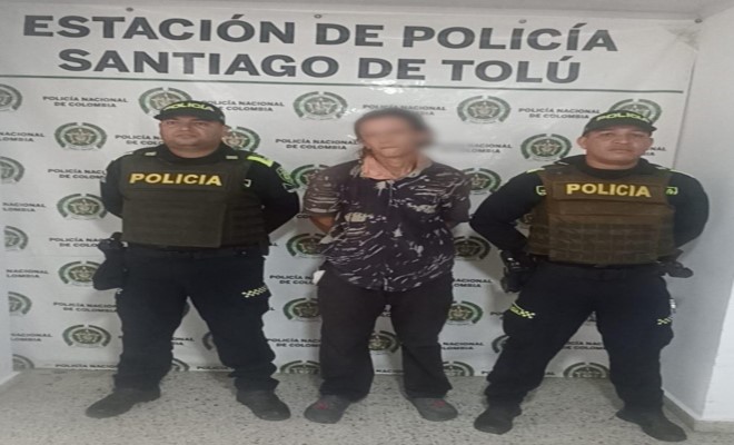 Capturado por el delito de lesiones personales en el municipio de Tolu