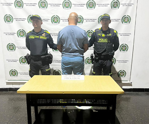 Mediante orden judicial fue capturado un hombre en Medellín