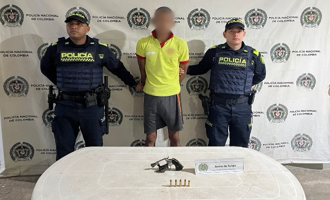 Operativos en El Banco dejan capturas por porte ilegal de armas, tráfico de estupefacientes y lesiones personales