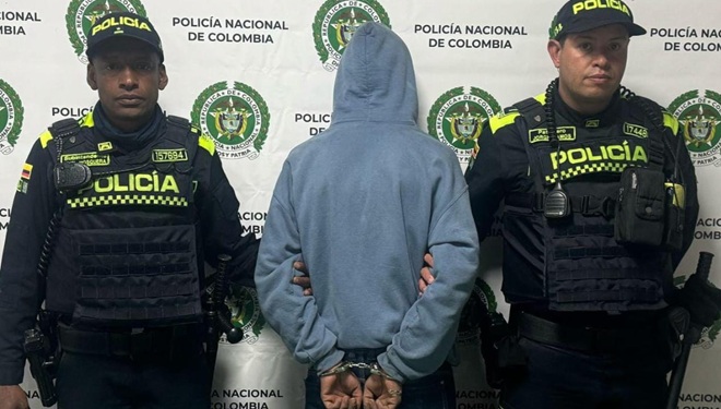 Ciudadano en Manizales es capturado por porte ilegal