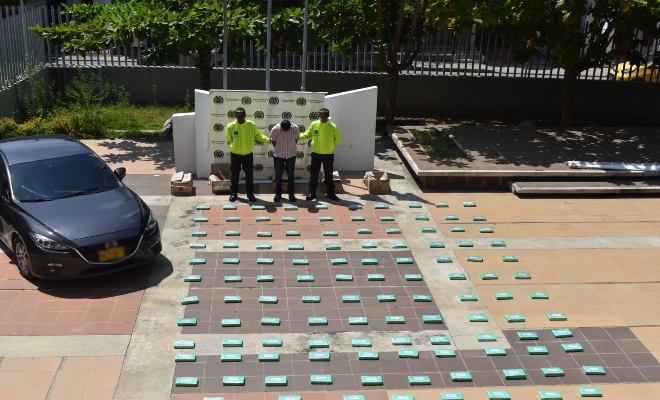 Capturado por tráfico de estupefacientes en el barrio crespo