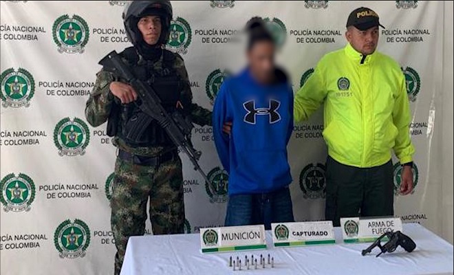 Capturado alias el Negro o la Mancha en Itagüí