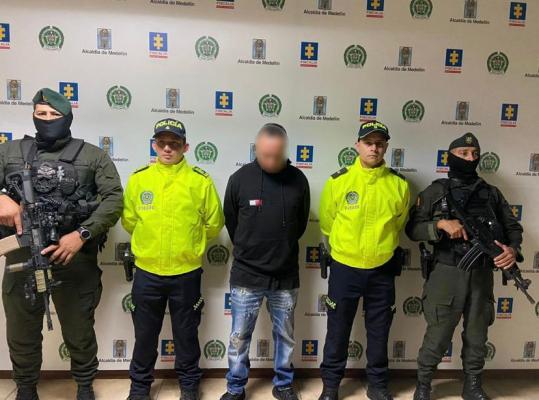 Capturado alias el "Frentón"