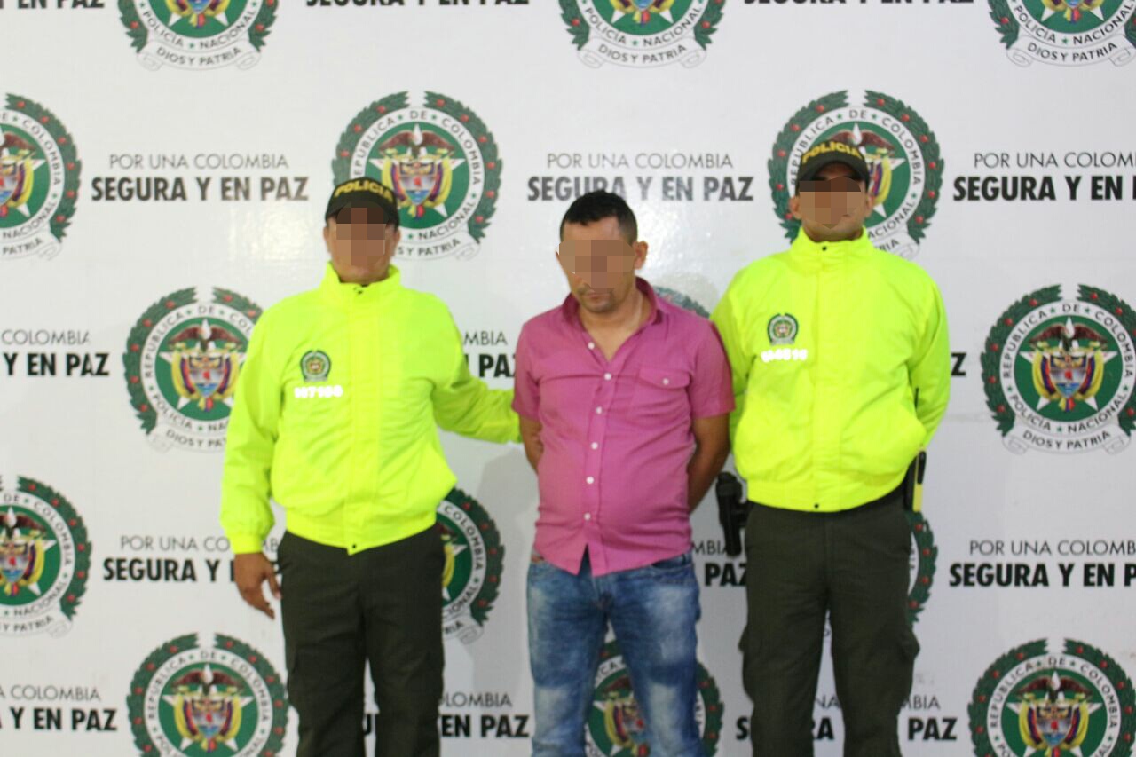 Sujeto capturado por el delito de estafa