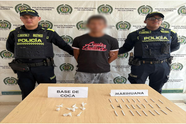 capturado por estupefacientes