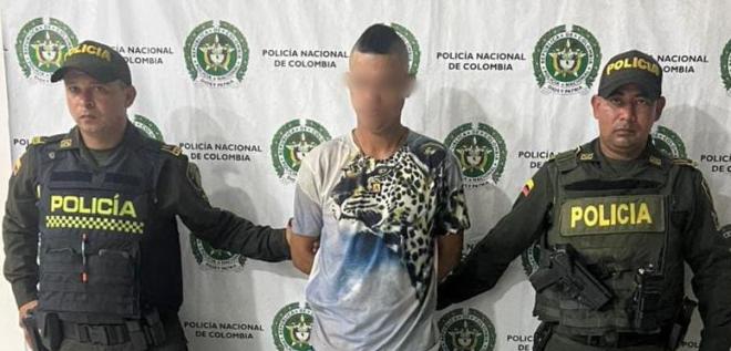 Fue capturado en un plan de control desplegado por la patrulla de zona de atención del sector barrio Mochila.