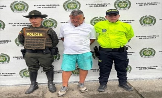 Esta persona fue capturada en desarrollo de la operación