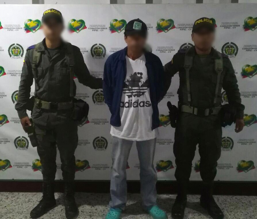 Capturado delincuente por circular roja en el Valle del Guamuez