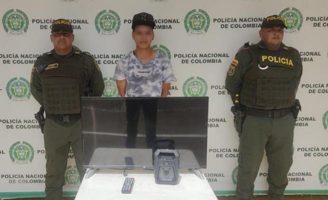 Capturado por hurto a residencias