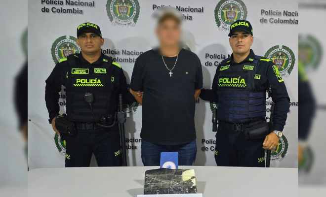 El ciudadano fue capturado y puesto a disposición de la URI de Soledad.