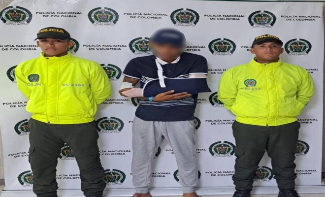 Capturado “El Ojera”, presunto sicario de un grupo delincuencial