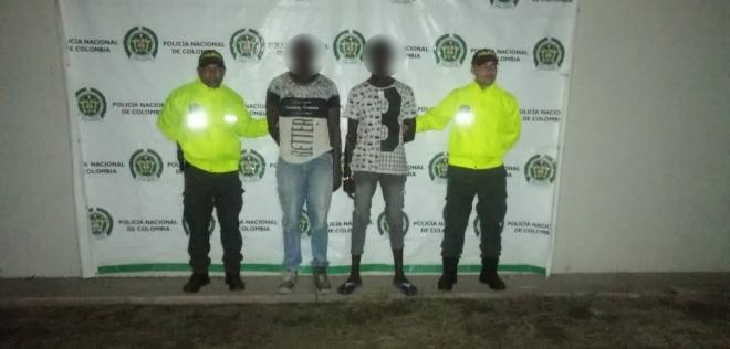 Capturados por homicidio