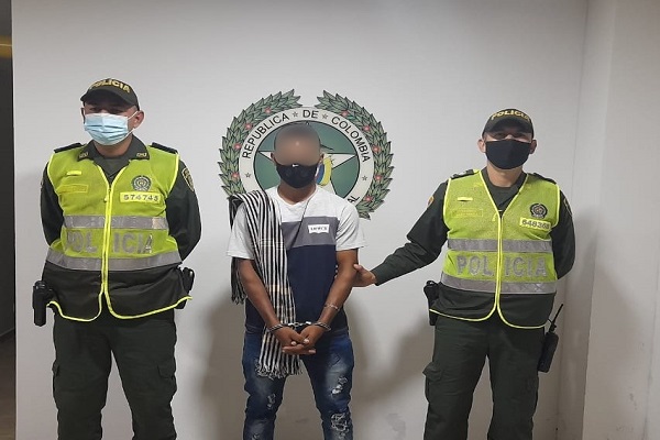 Capturado con antecedentes judiciales por delitos sexuales 