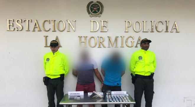 Capturados alias 'Marlon y Juvenal'