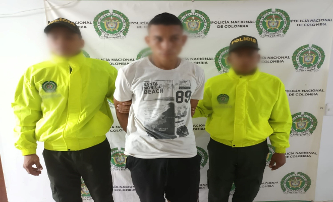 Capturado por homicidio y fabricación, tráfico o porte de armas de fuego 