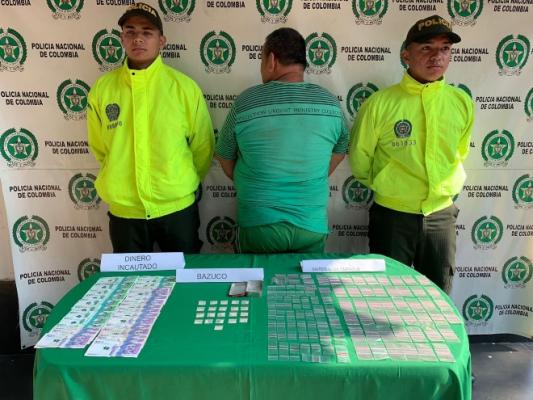 Mediante diligencia de registro y allanamiento fue capturado el “Mono” presunto dinamizador del tráfico de estupefacientes