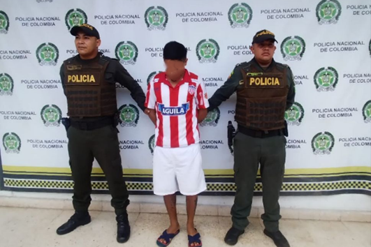 En Aguachica Cesar, un ciudadano fue lesionado en medio de una riña, su agresor fue capturado