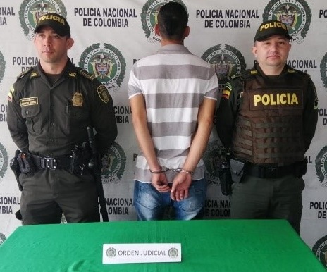 Capturado mediante orden judicial