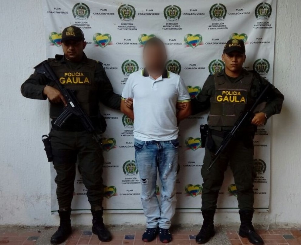 La captura se llevó a cabo en una residencia del barrio San Francisco de Lorica