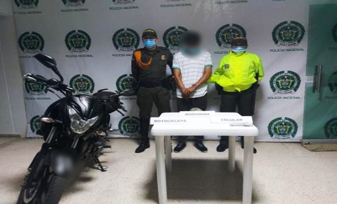 Una persona capturada por tráfico de estupefacientes en Inírida 