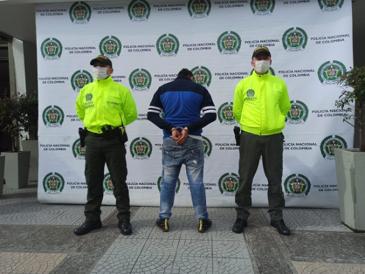 Capturado por delito de hurto