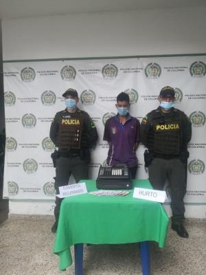 Capturado por hurto calificado y agravado