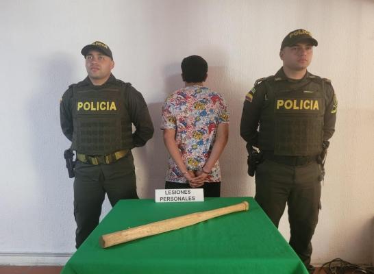 Capturado por Lesiones personales 