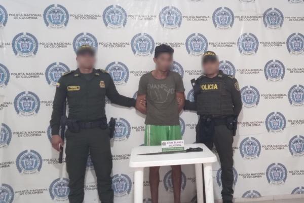 Capturado por lesiones personales