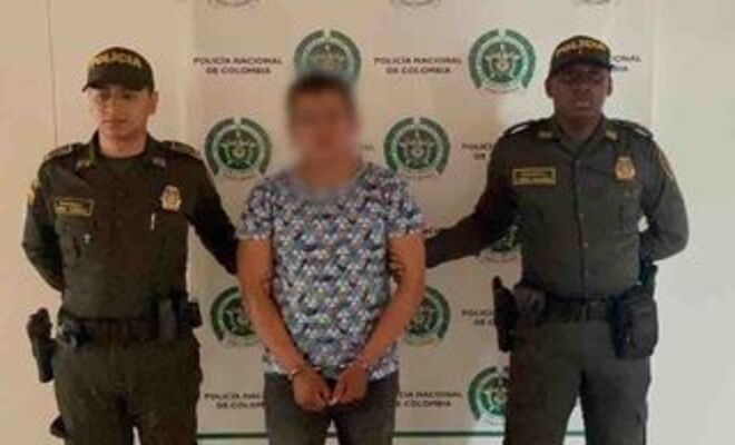 Capturado ‘visajes’, requerido por orden judicial por el delito de fabricación, tráfico, porte o tenencia de armas de fuego