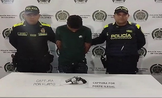 Captura por porte de arma de fuego 