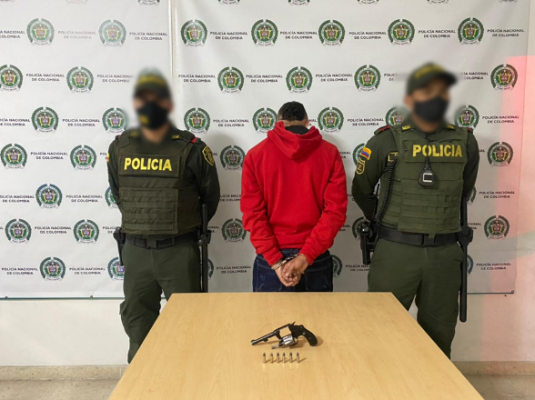 Capturamos a” Juan” por el delito de fabricación, trafico, porte o tenencia de armas de fuego 