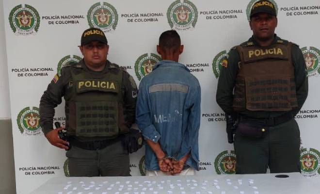 Capturado por trafico de estupefacientes 