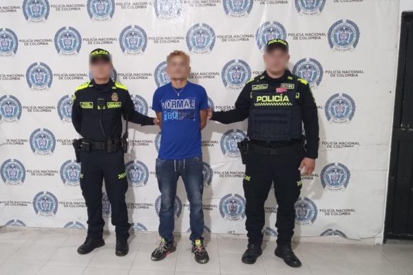 Capturado por violencia